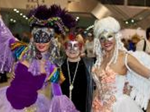 Корпоратив аэропорт Шереметьево: Корпоративное костюмированное мероприятие Зимний карнавал на площади Сан-Марко